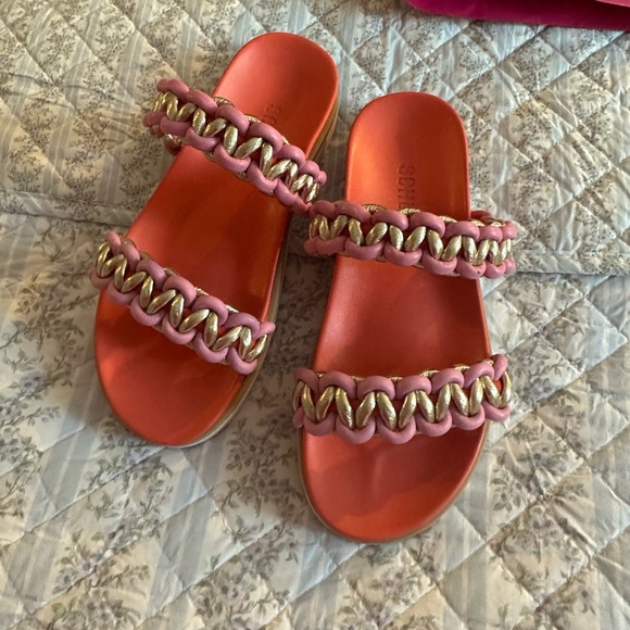 SCHULTZ platform sandals - Picture 1 of 3